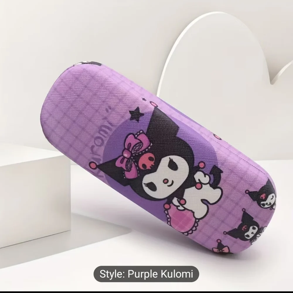 Purple Hard Shell Eyeglasses Case